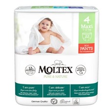MOLTEX 舒比 褲型無慮尿布 7~12kg, 22片, 中碼 (M)