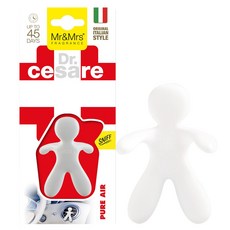 Mr&Mrs FRAGRANCE Dr. Cesare 車用芳香劑, 1個, Pure Air