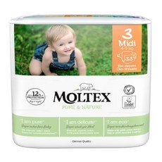 MOLTEX 舒比 黏貼型無慮紙尿褲 4~9kg, 33片, 小碼 (S)