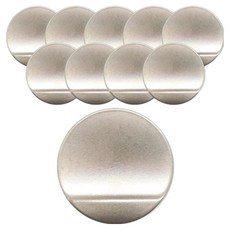 Button King 東大門鈕扣王 高級金屬BT鈕扣 18mm, 10個, 素面鎳