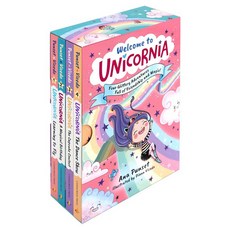 Welcome to Unicornia : Four Glittery Adventures Full of Friendship and Magic! 세트, Candlewick Press