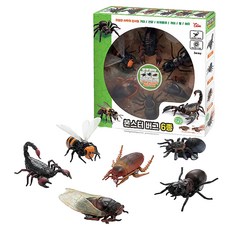 THINK Toys 迴力功能怪獸蟲蟲玩具6件組