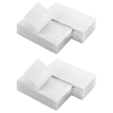 리빙홈디테일 초강력 찍찍이 벨크로 양면 테이프 5 x 10 cm LHD-156, 화이트, 20개