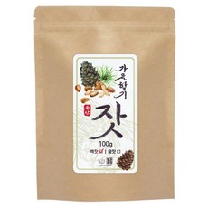견과공장 국내산 백잣, 100g, 1개