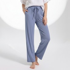 마켓피아 여성용 무용 발레 스트링 스트레이트 팬츠