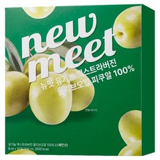 new meet 有機特級初榨橄欖油條 皮誇爾 100 50入, 1個, 400ml