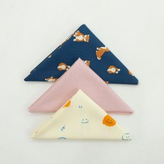 천가게 인형 강아지옷 만들기 조각천 3종 원단패키지 세트, 152, 1세트