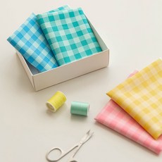 천가게 강아지옷 만들기 조각 천 다온 원단패키지, 256, 1개