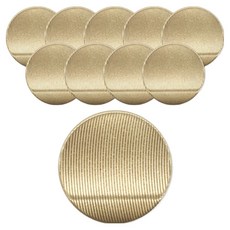 동대문단추왕 고급 금속 비티 단추 15mm, 흑골드, 10개
