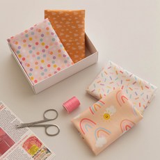 천가게 강아지옷 만들기 조각 천 다온 원단패키지, 250, 1개