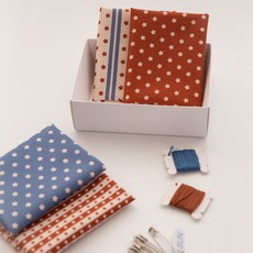 천가게 강아지옷 만들기 조각 천 다온 원단패키지, 252, 1개