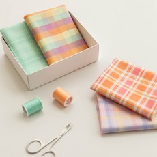 천가게 강아지옷 만들기 조각 천 다온 원단패키지, 255, 1개