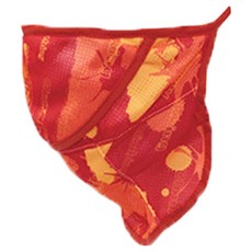 인콘트로 항균 기능 ATB 스포츠 마스크 물방울, 주황색, 1개