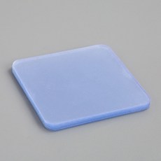 안이네 강력 실리콘 겔 무타공 투명 양면 테이프 6 x 6 cm, 100개