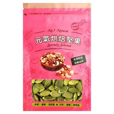 品鮮生活 大顆原味南瓜子 家庭包, 600g, 1個