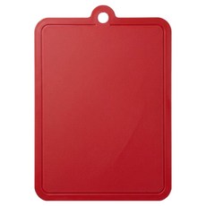 UH홈데코 국산 플라스틱 양면도마, 레드, 1개