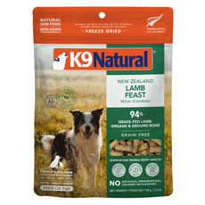 K9 Natural 全齡犬狗狗冷凍乾燥鮮肉餐飼料, 100g, 1袋, 羊肉