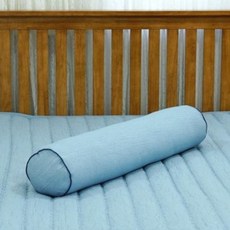 스누즈 스노우 시어서커 베라 여름 바디필로우 솜포함, 블루그레이