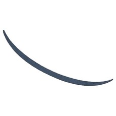 카에버 테슬라호환 리어윙 리어스포일러 플랫형, 무광카본패턴, 테슬라 모델3 구형