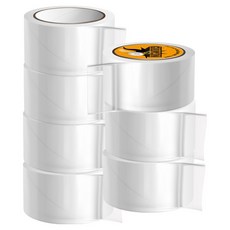 글루몬 자국없는 초강력 실리콘 클리어 겔 나노 양면 테이프 50mm x 1m, 7개