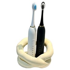 HANBOMNURI 陶瓷牙刷架 浴室牙膏收納刷具架