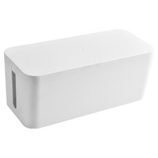 인포랩연구소 멀티탭 보관 데스크 다용도 정리함, 화이트L, 1개