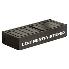 인포랩연구소 데스크 콘센트 케이블 정리함, 블랙S, 1개