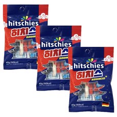 히치스 수수깡젤리 코리아 에디션, 40g, 3개