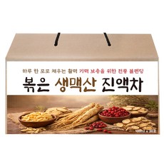 산해랑 수제 생맥산 맥문동 인삼 오미자 진액차 30p, 1개, 3L