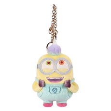 minions 小小兵 獨角獸系列 玩偶吊飾 Bob蘿蔔, 黃色, 1個, 12cm