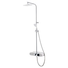 하츠 해바라기 선반형 뉴오발 샤워기 RSFC-N232PS 방문설치, 1개, 실버