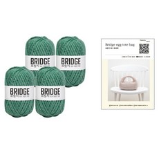 Yarna Bridge Egg 托特包 DIY 套組 Bridge 4球 + 印刷圖案組