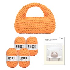 Yarna Bridge Egg 托特包 DIY 材料包 編織線 4p + 印刷圖稿組