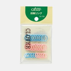 Clover 원형 코수표시링 55-735, 1개, 혼합색상