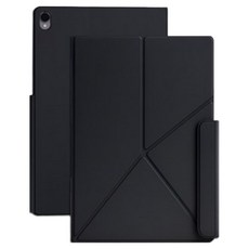 VISBYH 버클 마그네틱 태블릿 케이스, 1개, 블랙 1개, 블랙