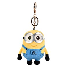 minions 小小兵 玩偶吊飾, 經典Bob, 1個, 12cm