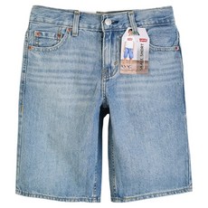 리바이스키즈 아동용 루즈핏 데님 스케이트 쇼츠
