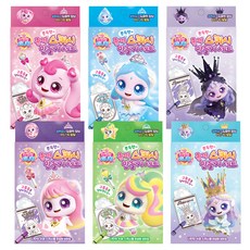 스티커월드 프린세스 캐치티니핑 종이스퀴시 만들기 세트, 혼합색상, 1세트