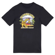 퀵실버 키즈 TIGER 반소매 래쉬가드 KE21BR186BLK
