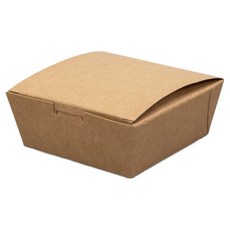 J PACK TORY 側開式盒裝斜口牛皮包裝容器, 50個, 1入
