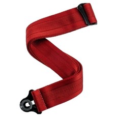 D'Addario 自動鎖定吉他背帶 BLOOD RED 50BAL11, 1個
