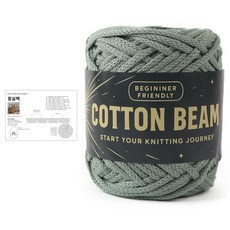brandyarn Mongsil Bag DIY套組 Cotton Beam編織線 + 織圖套組, 1套, 22 迷彩(編織線)