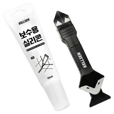 디케이켈슨 긁어보자 스크래퍼 + 보수용 실리콘 세트, 1세트