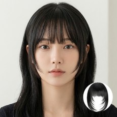 Alleophom 女性用髮際線瀏海假髮 L264-0072