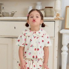 kikimora 兒童綜合莓果襯衫