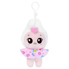 캐치티니핑 하츄생활 담요 봉제키링, 깡총핑, 1개, 12.3cm