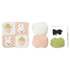 Mellowstory Stationery 編織套組 草莓園兔子收納包