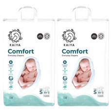 카이야 컴포트 에브리데이 프리미엄 밴드형 기저귀 남여공용, 소형(S), 112매