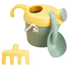 VIKINGTOYS 維京玩具 夏日沙灘沙坑玩具 挖沙澆水工具組, 莫蘭迪色系, 470g, 1個