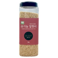올곧은곳간 유기농 찰현미, 1kg, 1개
